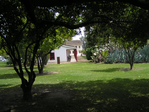 De La Ossa Adobe and Garnier Building